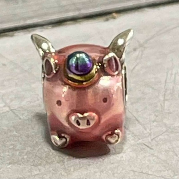 NEW Pandora Flying Piggy Unicorn Charm SALE* - Picture 9 of 9